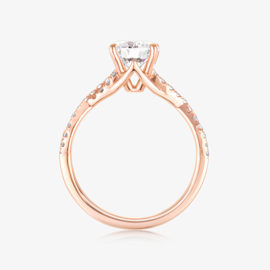 Pinnacle Infinity Full Diamond Ring - Carrie K. 