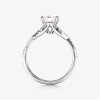 Pinnacle Infinity Full Diamond Ring