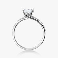Starburst Solitaire Ring