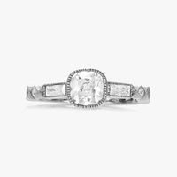 Pinnacle Art Deco Bezel Ring - Carrie K.
