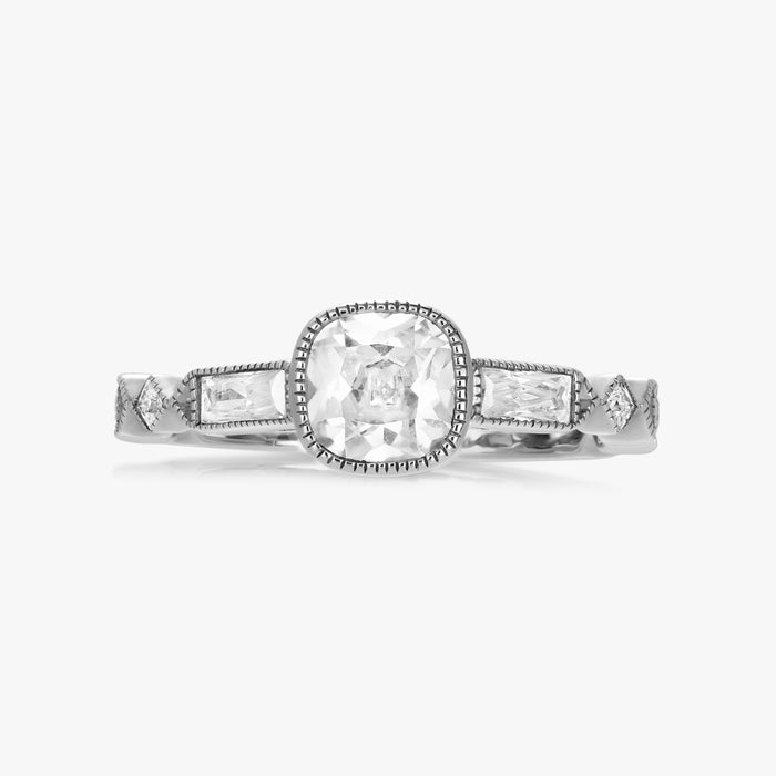 Pinnacle Art Deco Bezel Ring - Carrie K.