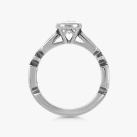 Pinnacle Art Deco Bezel Ring - Carrie K.