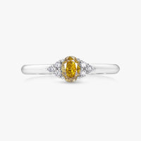 0.50ct Yellow Diamond Aurora Ring - Carrie K. 