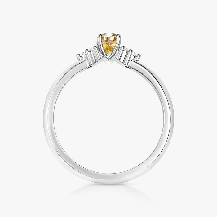 0.50ct Yellow Diamond Aurora Ring - Carrie K. 