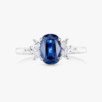 1.46ct Blue Sapphire Atria Ring - Carrie K. 