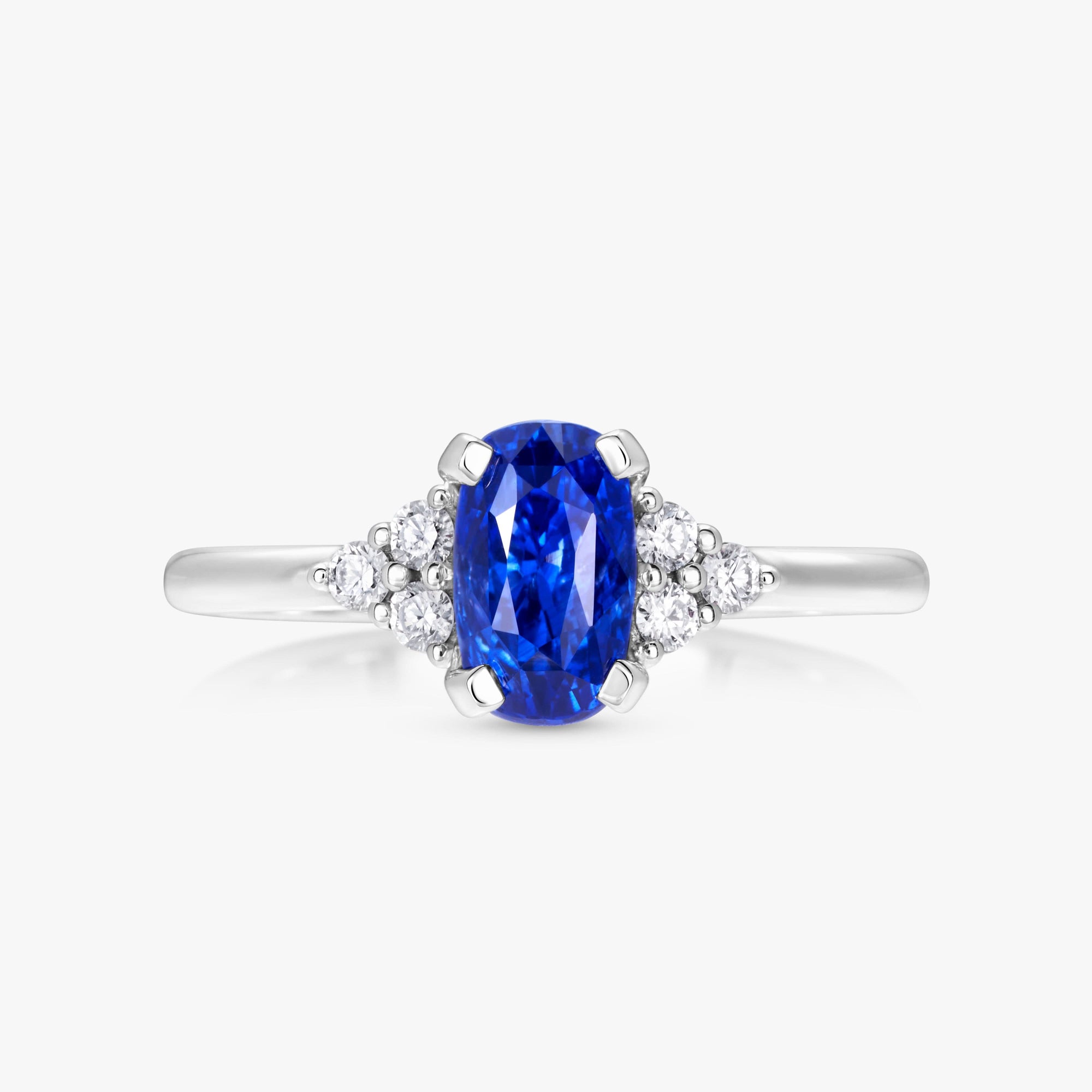 1.56ct Blue Sapphire Aurora Ring - Carrie K. 