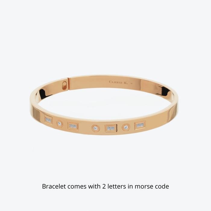 Code Edge Bangle - 6.0 mm - Carrie K. 