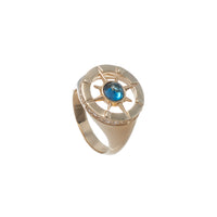 Compass Signet Ring (9K Gold) - Carrie K. 