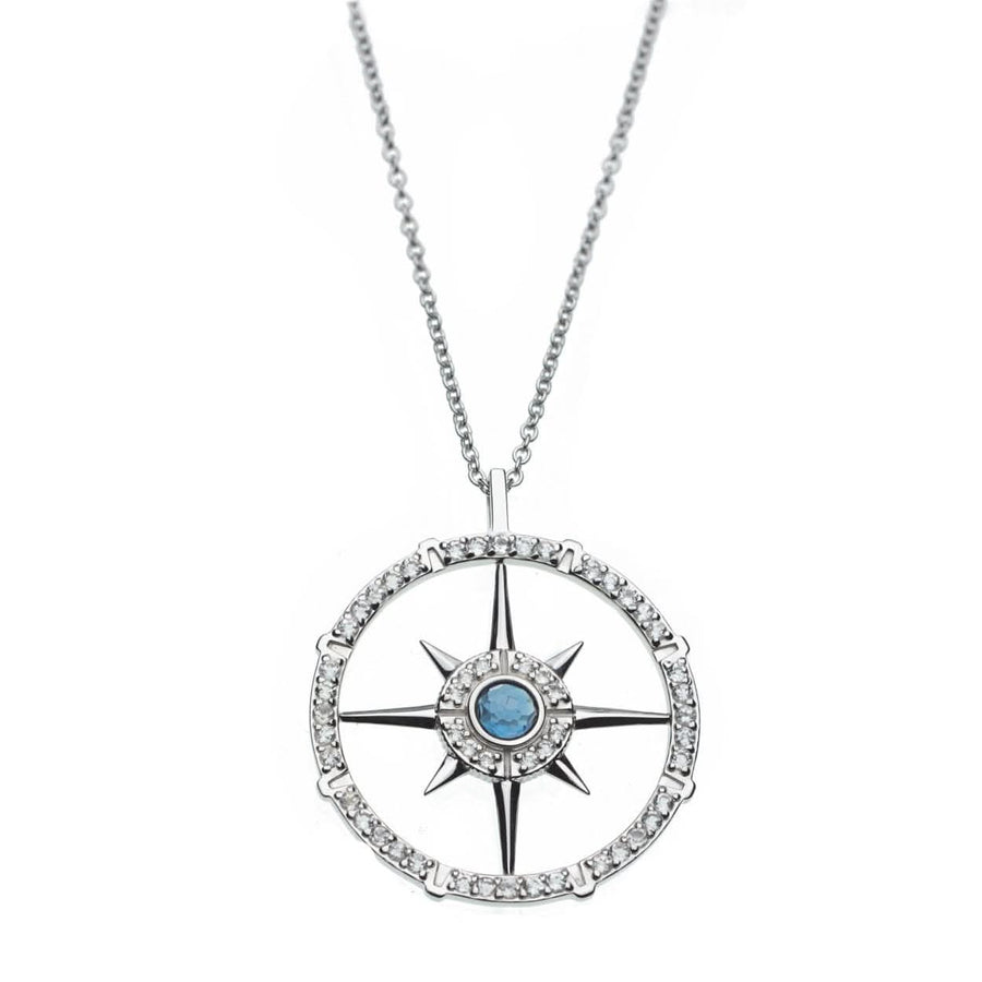 Compass Long Necklace - Carrie K. 