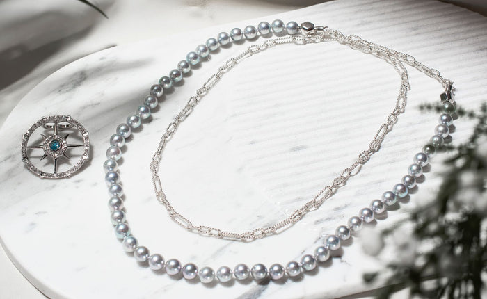 Akoya Pearl Necklace T3 9.0mm - Carrie K. 