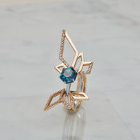 Baby Hexa Ring (9K Gold) - Carrie K. 