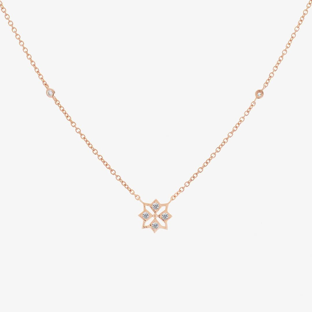 Star Mini Necklace (14K Gold) - Carrie K. 