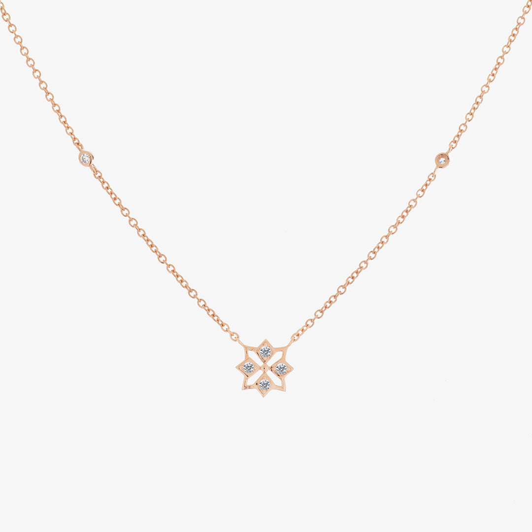 Star Mini Necklace (14K Gold) - Carrie K. 