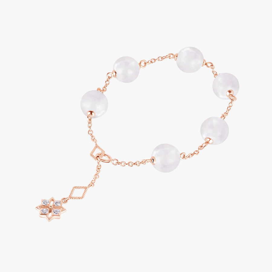 Star Mini Jade Bracelet (14K Gold) - Carrie K. 