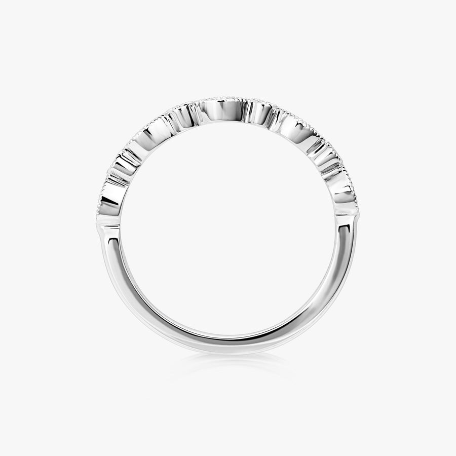 Achernar Half Eternity Ring - Carrie K. 