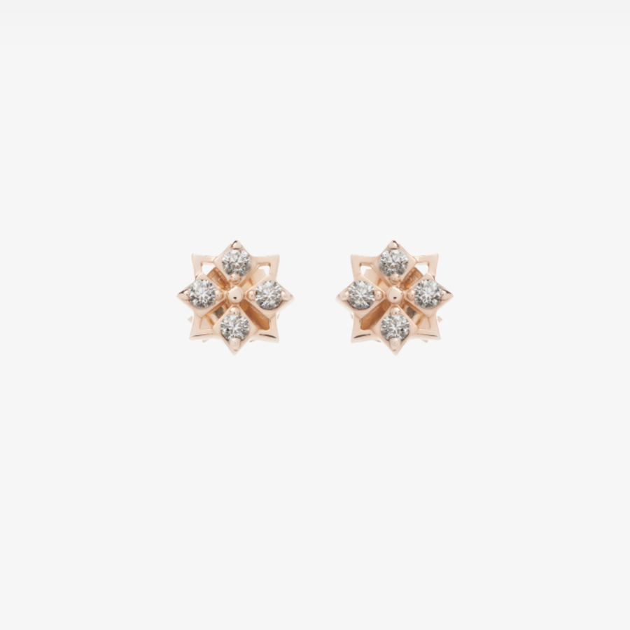 Star Mini Studs (9K Gold) - Carrie K. 