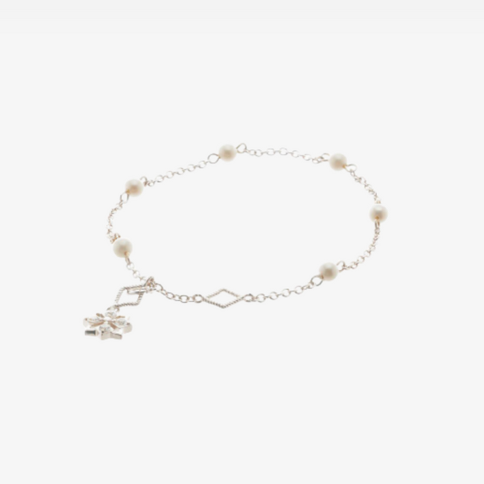 Star Mini Pearl Bracelet (14K Gold) - Carrie K. 