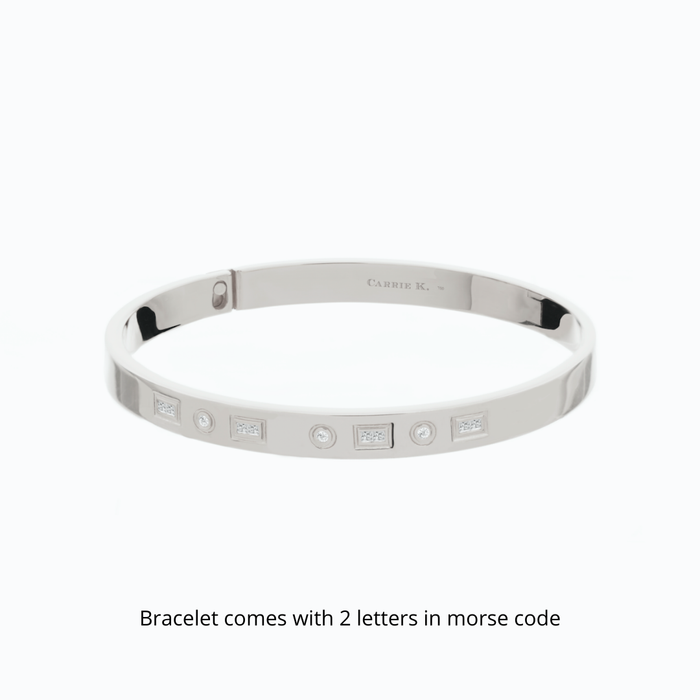 Code Edge Bangle - 6.0 mm - Carrie K. 