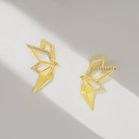 Star Statement Ear Jacket (9K Gold)