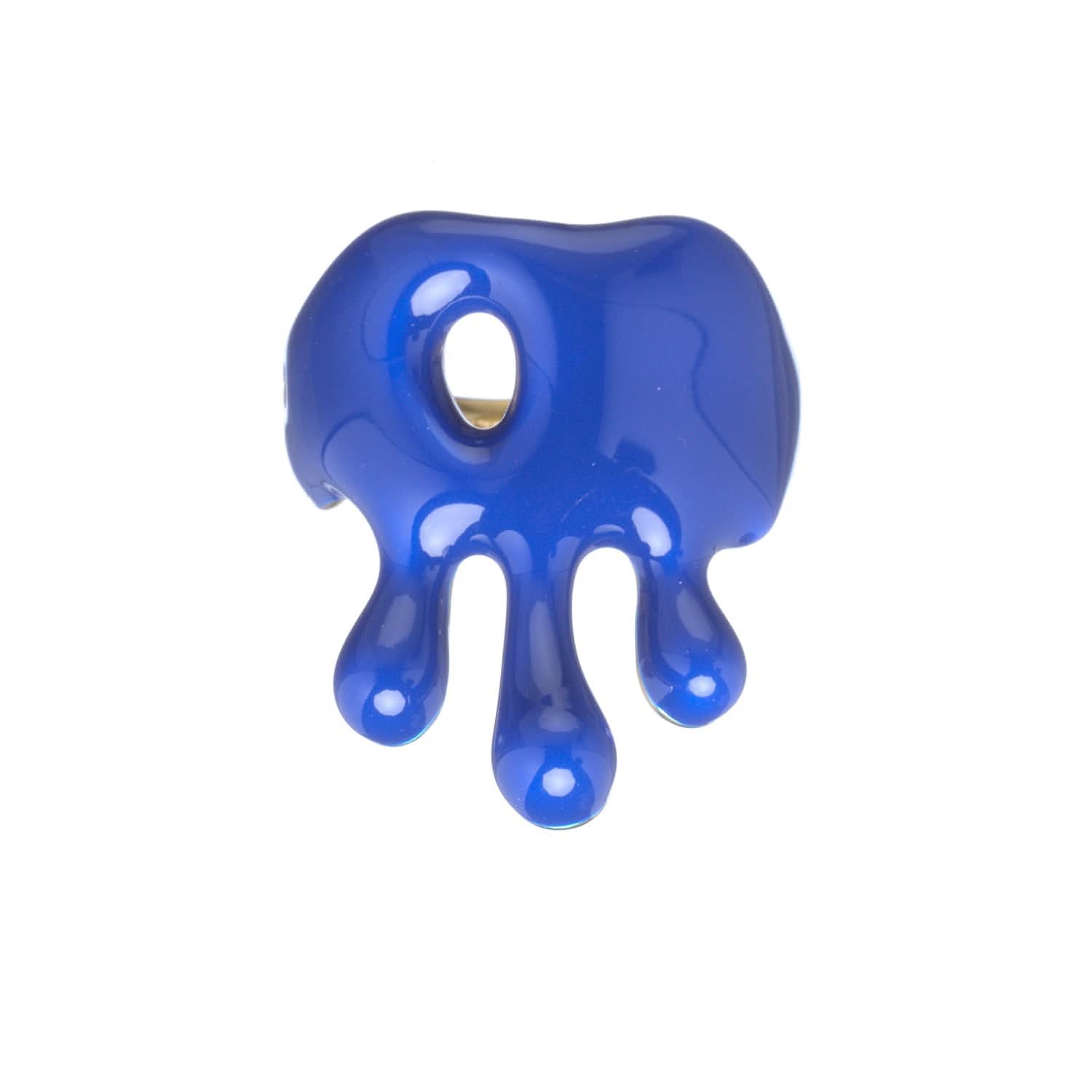 Spilled Blue Ring - Carrie K. 