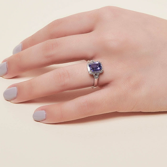 2.00ct Tanzanite Atlas Ring - Carrie K. 