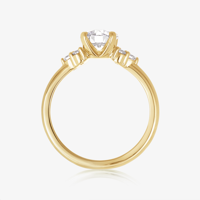 4 Pronged Round Cluster Ring - Carrie K.