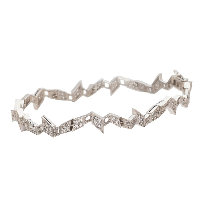 Shooting Star Eternity Bracelet (9K Gold) - Carrie K. 
