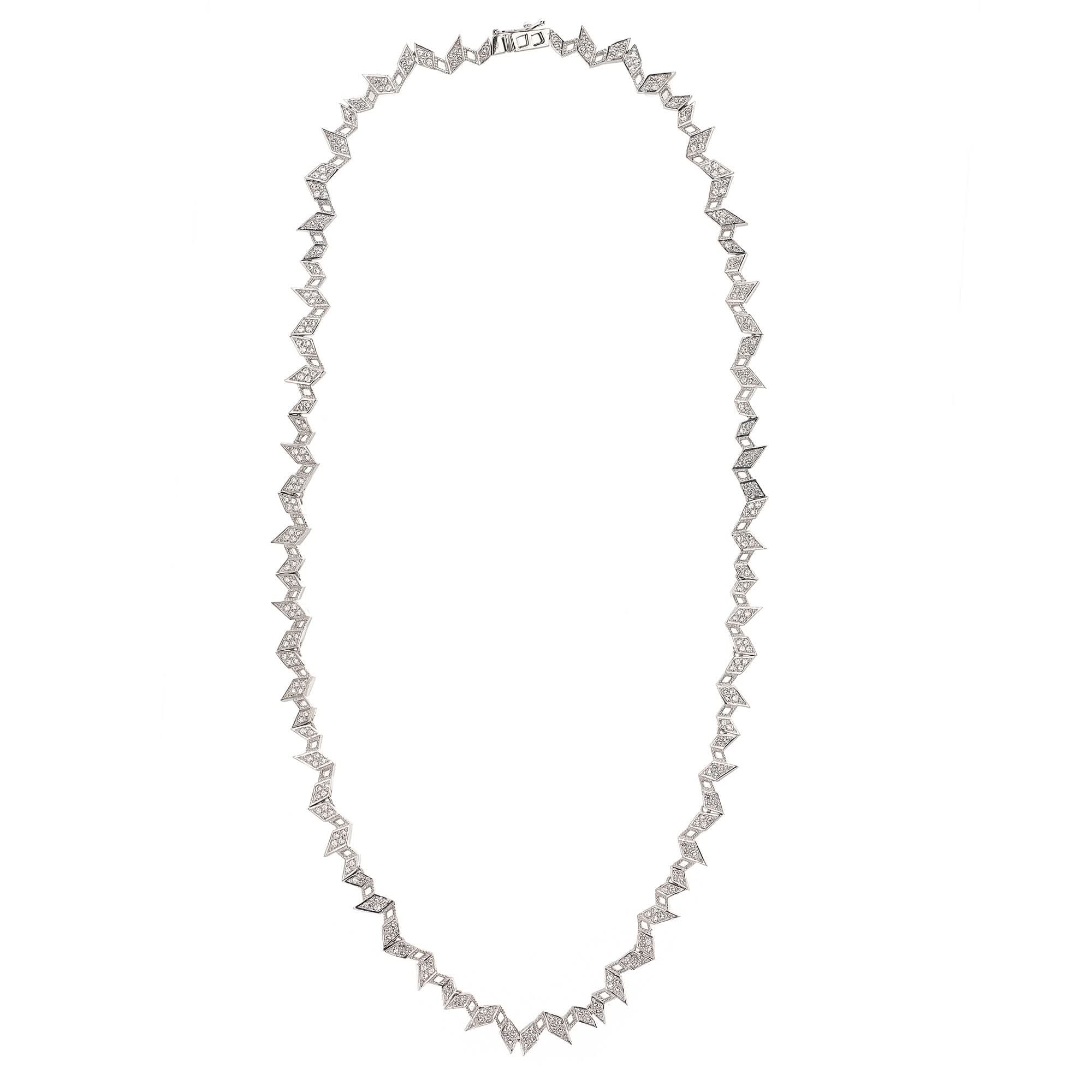 Shooting Star Eternity Necklace (9K Gold) - Carrie K. 