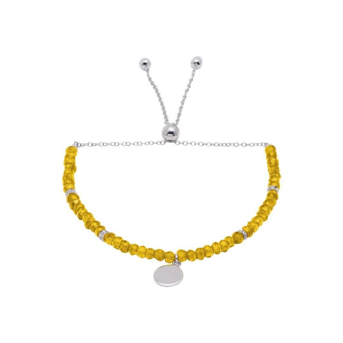 Bling Bar Silver Lucky Bracelet - Carrie K. 
