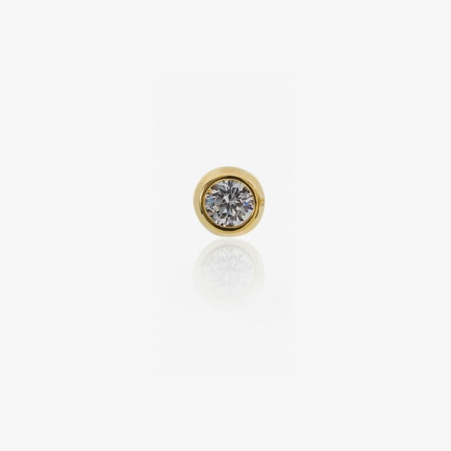 Code Dot Stud (14K Gold) - Carrie K. 