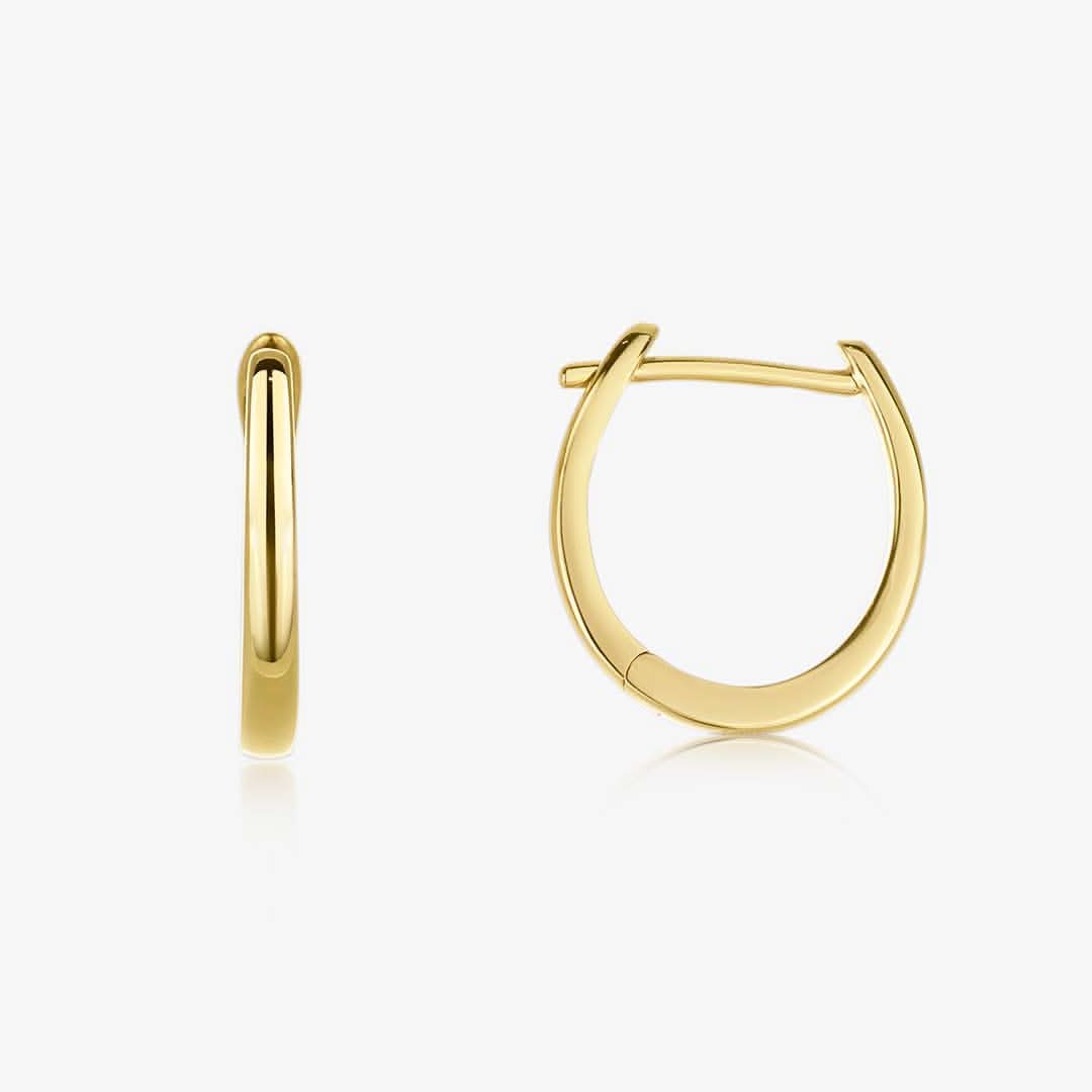 Plain Hoop (14K Gold) - Carrie K. 