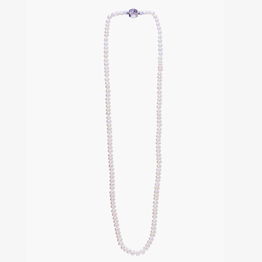 Freshwater Pearl Necklace T3 4.0mm - Carrie K. 