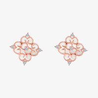 Blessings Mother of Pearl Studs (14K Gold) - Carrie K. 