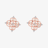 Blessings Mother of Pearl Studs (14K Gold) - Carrie K. 