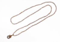 Freshwater Rice Grain Necklace with Pendant - Carrie K. 