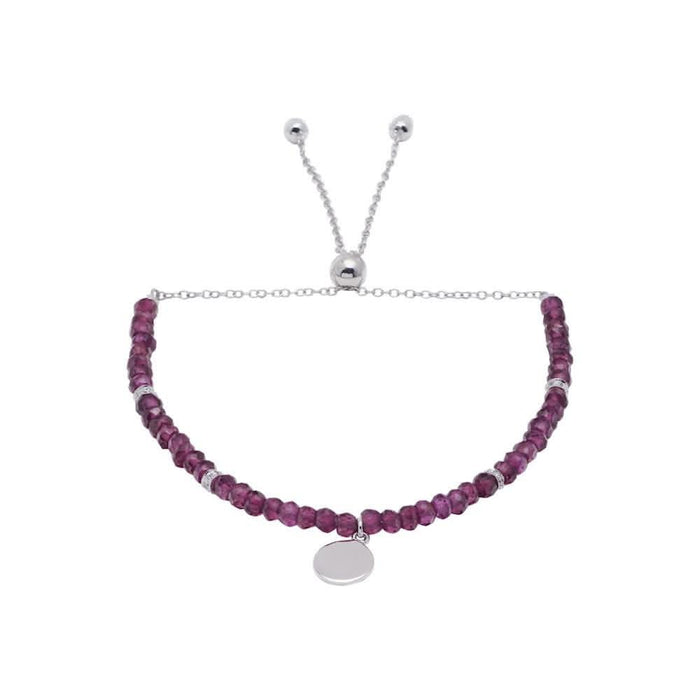 Bling Bar Silver Lucky Bracelet - Carrie K. 