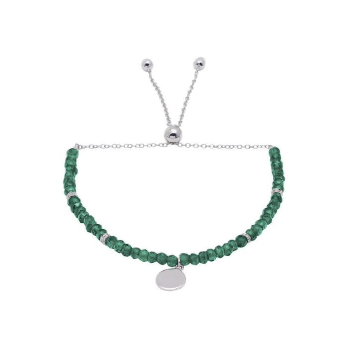 Bling Bar Silver Lucky Bracelet - Carrie K. 