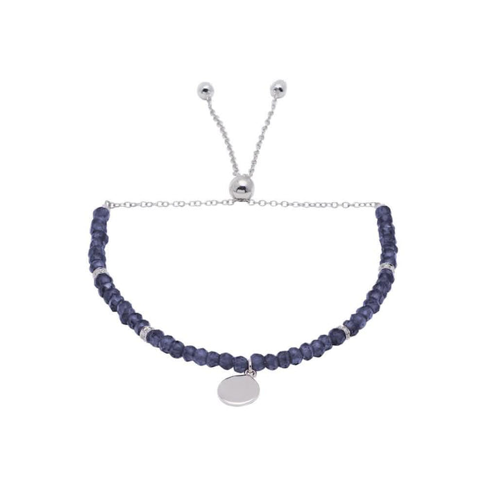 Bling Bar Silver Lucky Bracelet - Carrie K. 