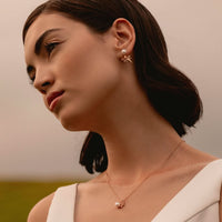 Pearl Star Necklace (9K Gold) - Carrie K. 