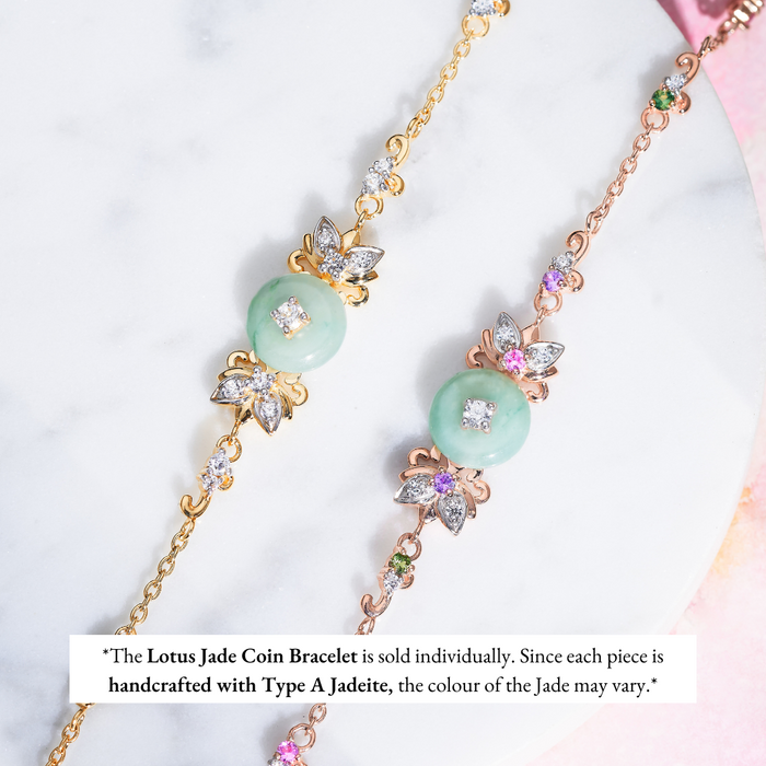 Lotus Jade Bracelet - Carrie K. 
