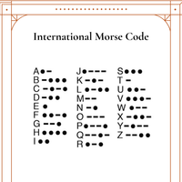 morse SKU - Carrie K. 