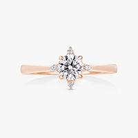 0.52ct Lab-Grown Diamond North Star Ring - Carrie K. 