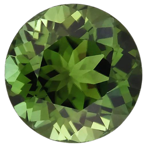 1.50mm Round Green Tourmaline - Carrie K. 