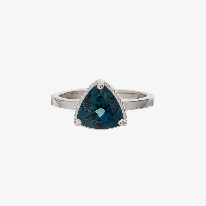 Trilliant Solitaire Ring - Carrie K. 
