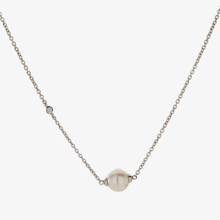 Trilliant Pearl Necklace - Carrie K. 