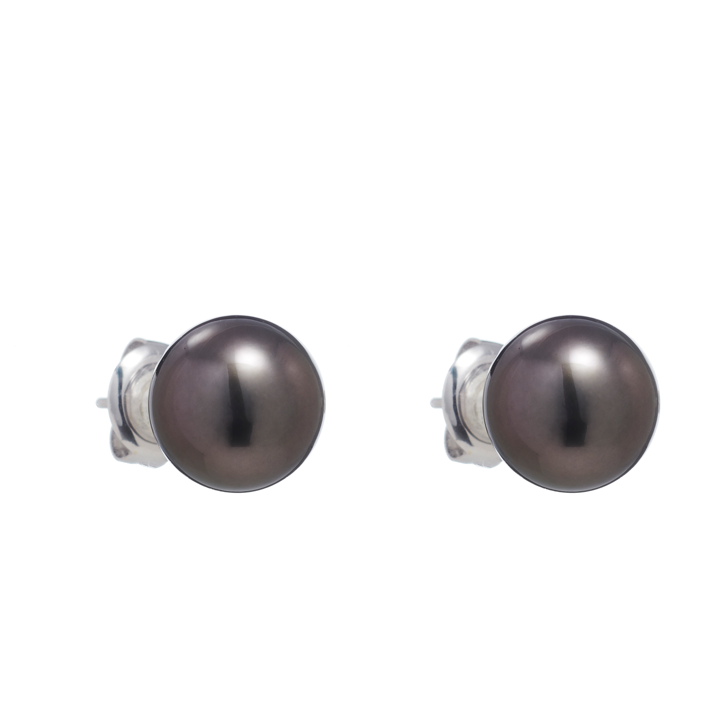 Tahitian Pearl Studs (18K Gold) - Carrie K. 