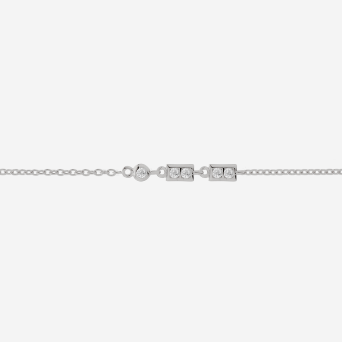 Code Link W Necklace - Carrie K. 