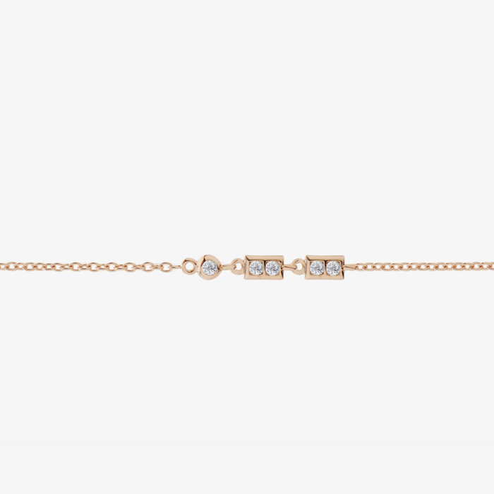 Code Link W Necklace - Carrie K. 