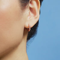 Hexa Hoop (14K Gold) - Carrie K.