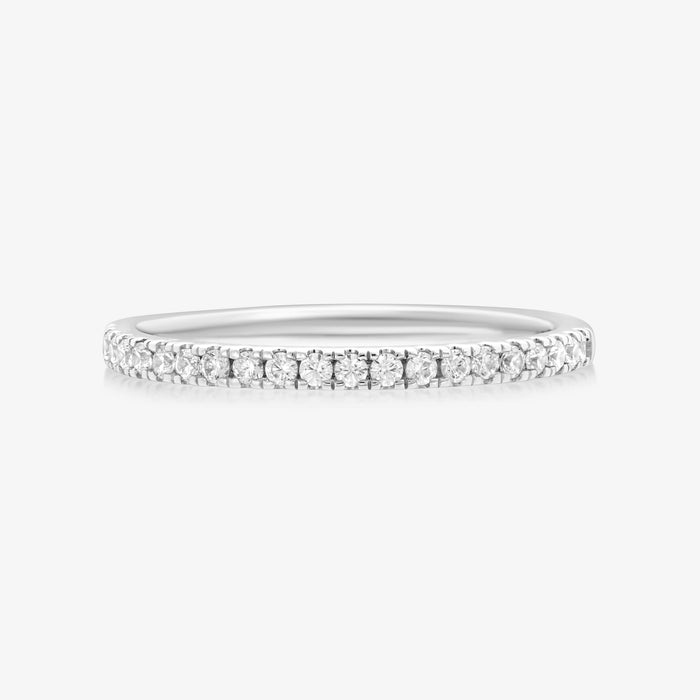 Verona Ring - 1.5mm (Half Eternity) - Carrie K. 